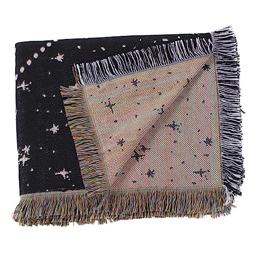 HANABASS Decke Outdoor Blanket travel Blanket Baumwoll-Matte Cotton Blanket isomatten Camping Flugzeug muss für Kleinkinder haben versized Heizkissen Campingzubehör Rasenmatte Baumwolle von HANABASS