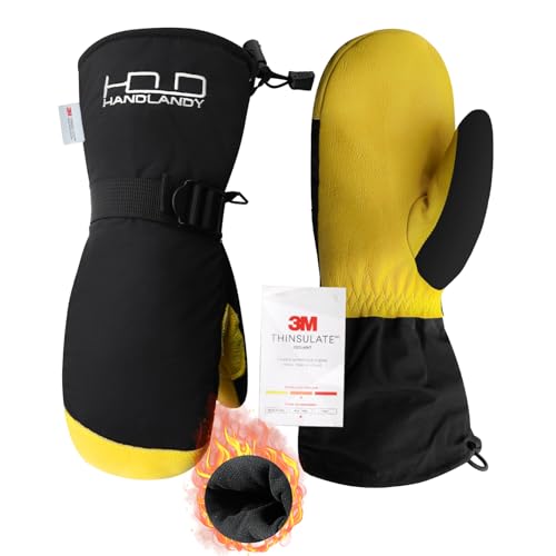 HANDLANDY wasserdicht Winter Skifahren Snowboard Handschuhe warmes 3m Thinsulate im Freien kalten Wetter Skihandschuh HANDLANDY wasserdicht Winter Skifahren Snowboard Handschuhe warmes 3m Thinsulate im Freien kalten Wetter Skihandschuh von HANDLANDY