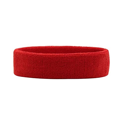 HANERDUN Sport Stirnband Damen Herren Schweißbänder Kopf Stirn Frottee Kopfband Sport für Laufen Fahrrad Joggen Tennis Fußball HANERDUN Sport Stirnband Damen Herren Schweißbänder Kopf Stirn Frottee Kopfband Sport für Laufen Fahrrad Joggen Tennis Fußball von HANERDUN