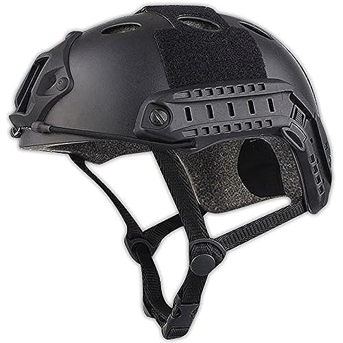 HANSTRONG GEAR Army Military Fast Helm PJ Typ Stil für Nahkampfschießen Airsoft Paintball (Schwarz) HANSTRONG GEAR Army Military Fast Helm PJ Typ Stil für Nahkampfschießen Airsoft Paintball (Schwarz) von HANSTRONG GEAR