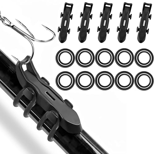 HAOBIN 5 stück Lure Magnetic Hooker Magnetische Angelhaken Keeper fischköder köder Halter Magnetic Lure Holder Fishing Lure Holder Hook Keeper Angelhakenhalter,Mit 2 Größen von Gummiringen HAOBIN 5 stück Lure Magnetic Hooker Magnetische Angelhaken Keeper fischköder köder Halter Magnetic Lure Holder Fishing Lure Holder Hook Keeper Angelhakenhalter,Mit 2 Größen von Gummiringen von HAOBIN