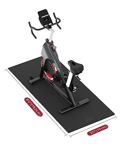 HAPBEAR Bodenschutzmatte Für Sportgeräte Fitnessgeräte - Hohe Dichte PVC, 152 x 76 cm x 6 mm Dicke, Bodenmatte Unter Laufband, Ellipsentrainer, Peloton Fahrradmatte HAPBEAR Bodenschutzmatte Für Sportgeräte Fitnessgeräte - Hohe Dichte PVC, 152 x 76 cm x 6 mm Dicke, Bodenmatte Unter Laufband, Ellipsentrainer, Peloton Fahrradmatte von HAPBEAR