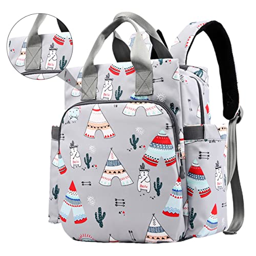 HAPINARY 1 Stück Große Kapazität Mumienrucksack Wickeltasche Babyrucksack Außentasche Babytasche Multifunktions Wickeltasche Große Wickeltasche Reiserucksack Für Outdoor von HAPINARY