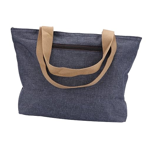 HAPINARY 1 Stück Oxford Stoff Blau Make Up Tasche Nass Und Trockentasche Tragetasche Kosmetiktasche Niedliche Klare Geldbörse von HAPINARY