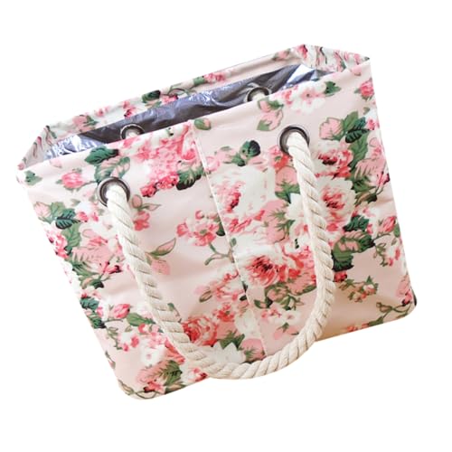 HAPINARY 1stk Tragbare Badetasche Toilettenkorb Duschtasche Rosa von HAPINARY