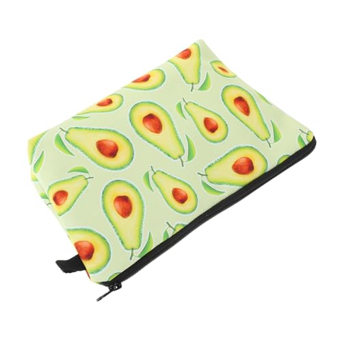 HAPINARY Avocado-Kosmetiktasche Aufbewahrungstasche Kompakte Make-up-Taschen Weibliche Make-up-Taschen Stylischer Kulturbeutel Einfache Schminktasche Make-up-organisatoren Polyester HAPINARY Avocado-Kosmetiktasche Aufbewahrungstasche Kompakte Make-up-Taschen Weibliche Make-up-Taschen Stylischer Kulturbeutel Einfache Schminktasche Make-up-organisatoren Polyester von HAPINARY