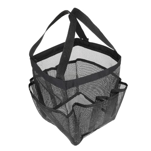 HAPINARY Große Mehrzweck Mesh Strandtasche Mit Hoher Kapazität Tragbare Kosmetiktasche Für Reisen Badezimmer Mesh Duschbeutel Ideal Für Dorm Und Badzubehör von HAPINARY