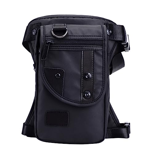 Multifunktionale Beintasche für Herren Tragbare Outdoor Beintasche mit Schultertragegurt Ideal für Sport Wandern und Reisen Robuste und Wasserdichte Konstruktionschwarz Multifunktionale Beintasche für Herren Tragbare Outdoor Beintasche mit Schultertragegurt Ideal für Sport Wandern und Reisen Robuste und Wasserdichte Konstruktionschwarz von HAPINARY