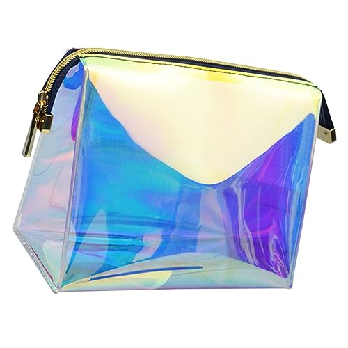 HAPINARY -Kosmetiktasche bequemer Reiseveranstalter wasserdichte Schminktasche Kosmetiktasche Portable tragbare Kosmetiktasche transparente Schminktasche Outdoor-Accessoire TPU von HAPINARY