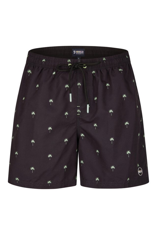 HAPPY SHORTS Badehose HAPPY SHORTS Herren Badeshort Strandshort Kleine Palme Schwarz S - XXL HAPPY SHORTS Badehose HAPPY SHORTS Herren Badeshort Strandshort Kleine Palme Schwarz S - XXL von HAPPY SHORTS