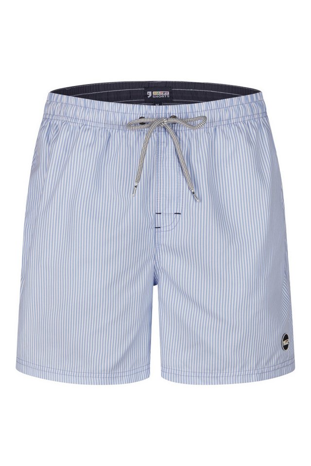 HAPPY SHORTS Badehose HAPPY SHORTS Herren Badeshorts Strandshort Hellblau Streifen S - XXL HAPPY SHORTS Badehose HAPPY SHORTS Herren Badeshorts Strandshort Hellblau Streifen S - XXL von HAPPY SHORTS