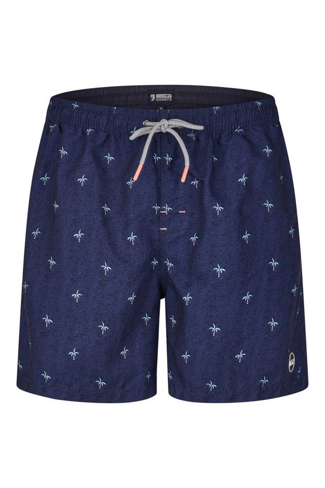 HAPPY SHORTS Badehose HAPPY SHORTS Herren Badeshorts Strandshort Kleine Palme Blau S - XXL HAPPY SHORTS Badehose HAPPY SHORTS Herren Badeshorts Strandshort Kleine Palme Blau S - XXL von HAPPY SHORTS