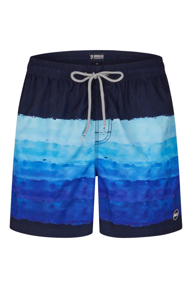 HAPPY SHORTS Badehose HAPPY SHORTS Herren Badeshorts Strandshort Meeresfarben S - XXL HAPPY SHORTS Badehose HAPPY SHORTS Herren Badeshorts Strandshort Meeresfarben S - XXL von HAPPY SHORTS