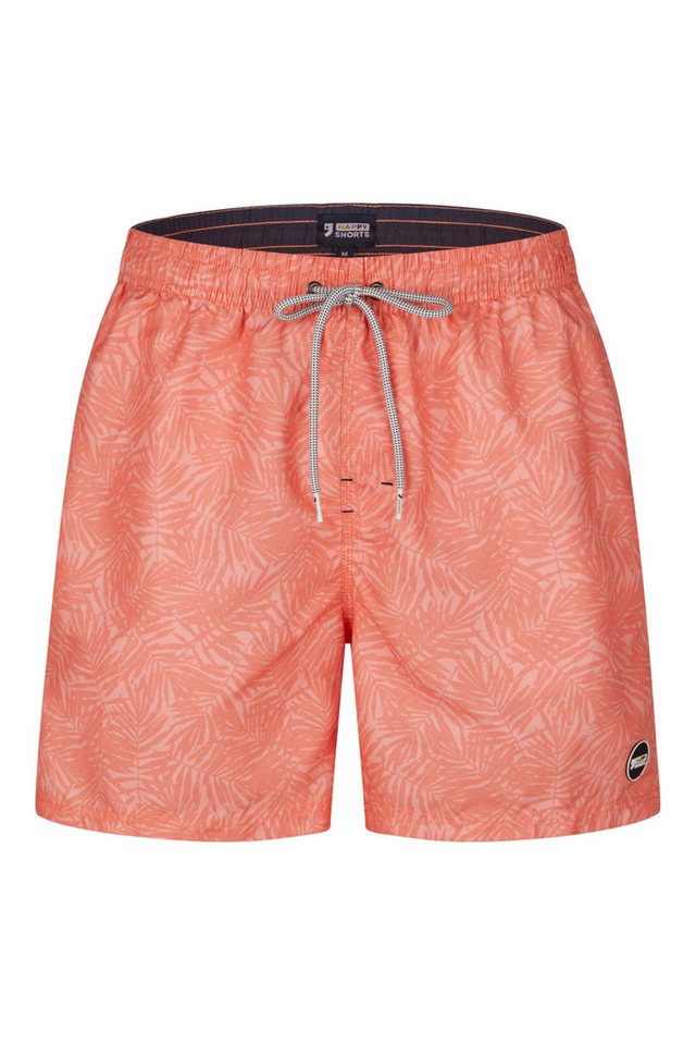 HAPPY SHORTS Badehose HAPPY SHORTS Herren Badeshorts Strandshort Palmenblätter Rot S - XXL HAPPY SHORTS Badehose HAPPY SHORTS Herren Badeshorts Strandshort Palmenblätter Rot S - XXL von HAPPY SHORTS