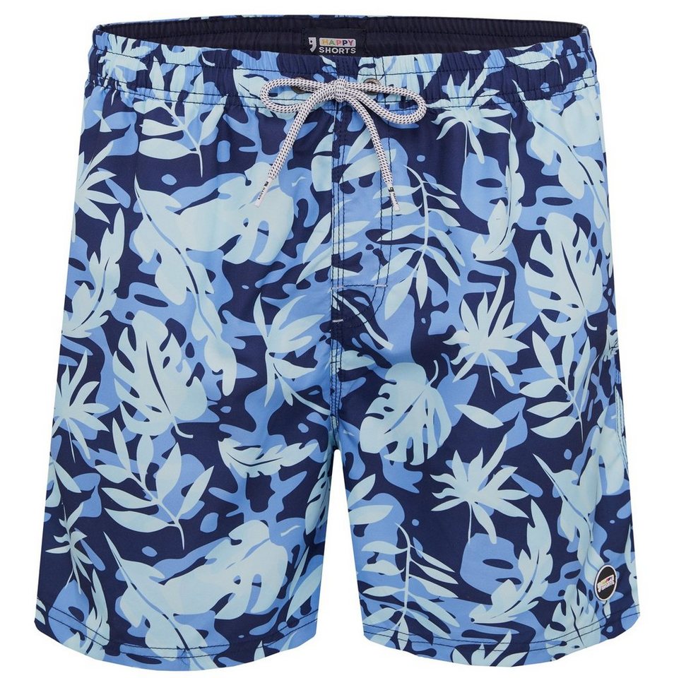 HAPPY SHORTS Badehose HAPPY SHORTS Herren Badeshorts Strandshorts Blätter Boardshort S - XXL HAPPY SHORTS Badehose HAPPY SHORTS Herren Badeshorts Strandshorts Blätter Boardshort S - XXL von HAPPY SHORTS