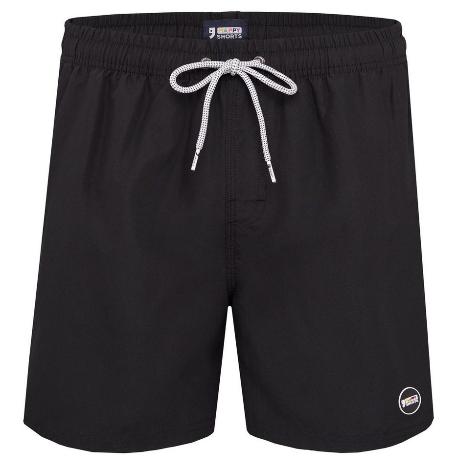HAPPY SHORTS Badehose HAPPY SHORTS Herren Badeshorts Strandshorts Schwarz Boardshort S - XXL HAPPY SHORTS Badehose HAPPY SHORTS Herren Badeshorts Strandshorts Schwarz Boardshort S - XXL von HAPPY SHORTS