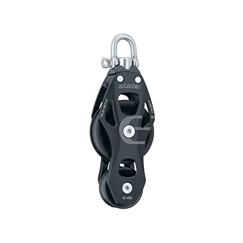 HARKEN Premium Segel- und Segelboot-Ausrüstungselement Fiddle Swivel Block, 45 mm, Teil 6232 von HARKEN