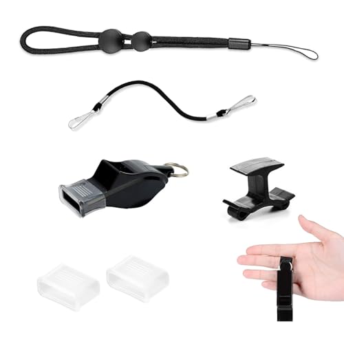 HARRA HOME Schiedsrichter Set, 6 Stück Schiedsrichter Pfeife, Handpfeife Sportunterricht Set, Best Sporting Handpfeife für Schiedsrichter,Sportlehrer,Hundetrainer,Trainer Zubehör Fußball HARRA HOME Schiedsrichter Set, 6 Stück Schiedsrichter Pfeife, Handpfeife Sportunterricht Set, Best Sporting Handpfeife für Schiedsrichter,Sportlehrer,Hundetrainer,Trainer Zubehör Fußball von HARRA HOME
