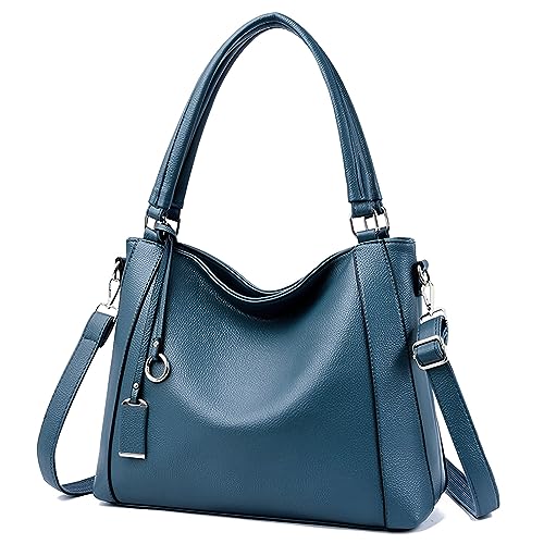 HAWEE Mode Damen Handtasche aus Weiches PU-Leder Umhängetasche Große Schultertasche mit Reißverschluss Leichte Henkeltasche Elegante Einkaufstasche für Dating Shopping Arbeiten HAWEE Mode Damen Handtasche aus Weiches PU-Leder Umhängetasche Große Schultertasche mit Reißverschluss Leichte Henkeltasche Elegante Einkaufstasche für Dating Shopping Arbeiten von HAWEE