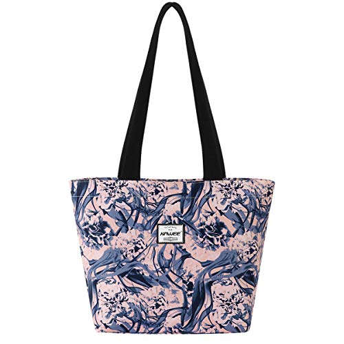 HAWEE Mode Damen Schultertasche mit Reißverschluss Casual Frauen Handtasche Umhängetasche Groß Einkaufstasche Wasserdicht Henkeltasche für Reise Arbeit Schule Tägliches Leben Strand HAWEE Mode Damen Schultertasche mit Reißverschluss Casual Frauen Handtasche Umhängetasche Groß Einkaufstasche Wasserdicht Henkeltasche für Reise Arbeit Schule Tägliches Leben Strand von HAWEE