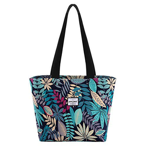 HAWEE Mode Damen Schultertasche mit Reißverschluss Casual Frauen Handtasche Umhängetasche Groß Einkaufstasche Wasserdicht Henkeltasche für Reise Arbeit Schule Tägliches Leben Strand HAWEE Mode Damen Schultertasche mit Reißverschluss Casual Frauen Handtasche Umhängetasche Groß Einkaufstasche Wasserdicht Henkeltasche für Reise Arbeit Schule Tägliches Leben Strand von HAWEE