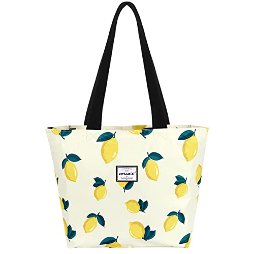 HAWEE Mode Damen Schultertasche mit Reißverschluss Casual Frauen Handtasche Umhängetasche Groß Einkaufstasche Wasserdicht Henkeltasche für Reise Arbeit Schule Tägliches Leben Strand HAWEE Mode Damen Schultertasche mit Reißverschluss Casual Frauen Handtasche Umhängetasche Groß Einkaufstasche Wasserdicht Henkeltasche für Reise Arbeit Schule Tägliches Leben Strand von HAWEE