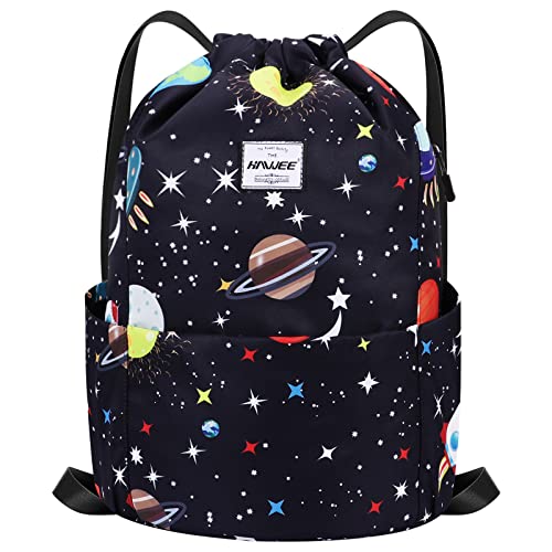 HAWEE Wasserdicht Kordelzug Rucksack mit Innentasche Groß Turnbeutel Kordelzug Tagesrucksack Tunnelzug Tasche Sporttasche Unisex für Frauen Männer Reise Alltag Outdoor Yoga Schule Strand Schwimmen HAWEE Wasserdicht Kordelzug Rucksack mit Innentasche Groß Turnbeutel Kordelzug Tagesrucksack Tunnelzug Tasche Sporttasche Unisex für Frauen Männer Reise Alltag Outdoor Yoga Schule Strand Schwimmen von HAWEE