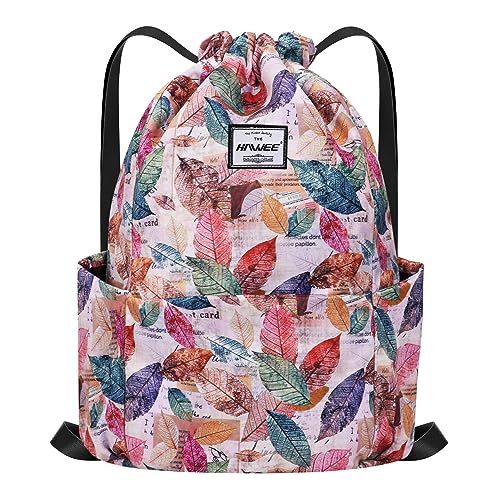HAWEE Wasserdicht Kordelzug Rucksack mit Innentasche Groß Turnbeutel Kordelzug Tagesrucksack Tunnelzug Tasche Sporttasche Unisex für Frauen Männer Reise Alltag Outdoor Yoga Schule Strand Schwimmen HAWEE Wasserdicht Kordelzug Rucksack mit Innentasche Groß Turnbeutel Kordelzug Tagesrucksack Tunnelzug Tasche Sporttasche Unisex für Frauen Männer Reise Alltag Outdoor Yoga Schule Strand Schwimmen von HAWEE