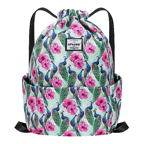 HAWEE Wasserdicht Kordelzug Rucksack mit Innentasche Groß Turnbeutel Kordelzug Tagesrucksack Tunnelzug Tasche Sporttasche Unisex für Frauen Männer Reise Alltag Outdoor Yoga Schule Strand Schwimmen HAWEE Wasserdicht Kordelzug Rucksack mit Innentasche Groß Turnbeutel Kordelzug Tagesrucksack Tunnelzug Tasche Sporttasche Unisex für Frauen Männer Reise Alltag Outdoor Yoga Schule Strand Schwimmen von HAWEE