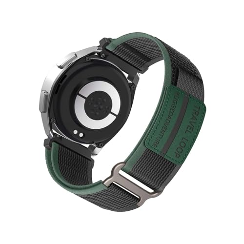 Nylon Armband Kompatibel mit Xiaomi Mi Watch S3 Armbänder Sport Armband für Damen Herren Sportarmband Adjustable Textil Loop Ersatzarmband für Xiaomi Mi Watch S3 (E,Nylon) von HAZARA
