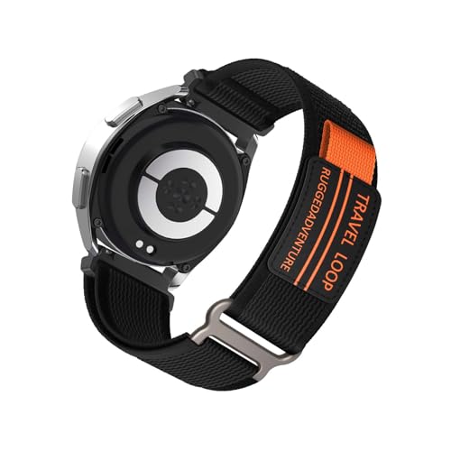 Nylon Armband Kompatibel mit Xiaomi Mi Watch S3 Armbänder Sport Armband für Damen Herren Sportarmband Adjustable Textil Loop Ersatzarmband für Xiaomi Mi Watch S3 (G,Nylon) von HAZARA