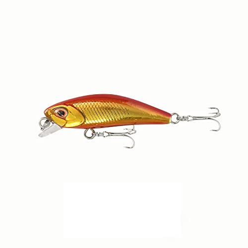 HBALDTEDC Soft Fishing Köder, 10 Stück Angelköder, künstlicher Kunststoff, Harter Köder, 4,5 cm/3,35 g, Mini Sinking Bionic Minnow Angelköder, Wobbler, Angelausrüstung. Einfach und praktisch von HBALDTEDC