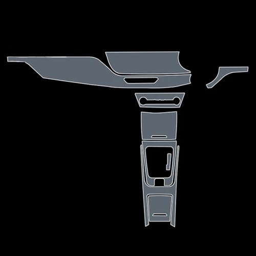 HCXNBS Passend für Changan Eado XT EV460 Auto Innenraum Mittelkonsole Transparente TPU Schutzfolie Anti-Kratz-Reparaturzubehör von HCXNBS