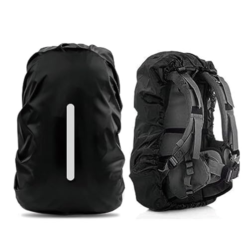 HCYANGZHANG Regenschutz Rucksack,Regenschutz für Rucksäcke mit Reflexstreifen (25-29L) wasserdichte Regenschutz Rucksack, wasserdichte Rucksackhülle für Outdoor Wandern Reiten von HCYANGZHANG