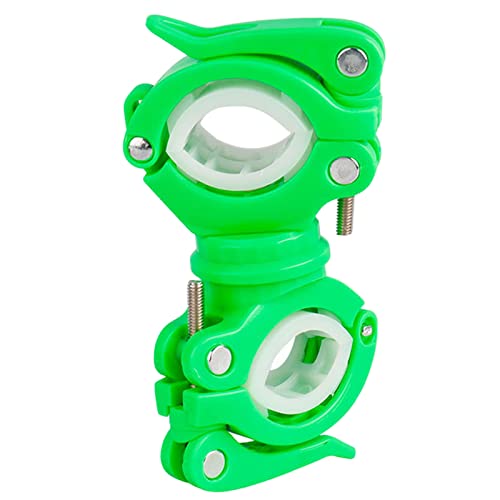 Fahrrad-Taschenlampen-Halterung, Lenkerlichthalter, Halterung, Taschenlampen-Halter, Taschenlampen-Clip, 360-Grad-Drehung von HDKEAN