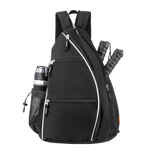 HDKEAN Rucksack, verstellbar, Crossbody-Tasche, Tennistasche, Paddeltasche für Damen und Herren von HDKEAN