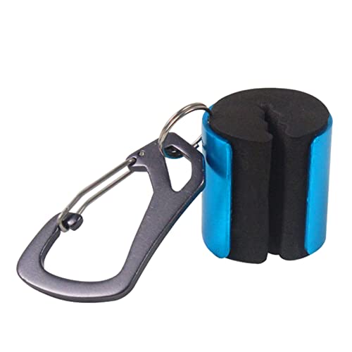 Taillengürtel-Angelrutenhalter-Clip, tragbarer Angelruten-Clip, leichter Rutenhalter mit Schlüsselanhänger-Clip, stark und stabil von HDKEAN