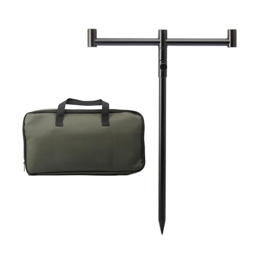 Angeln Banken Rutenhalter Karpfen Angeln Banken Stick Verstellbare Rutenhalter Bankstick Rest Für Outdoor Angeln von HDOYTXXM