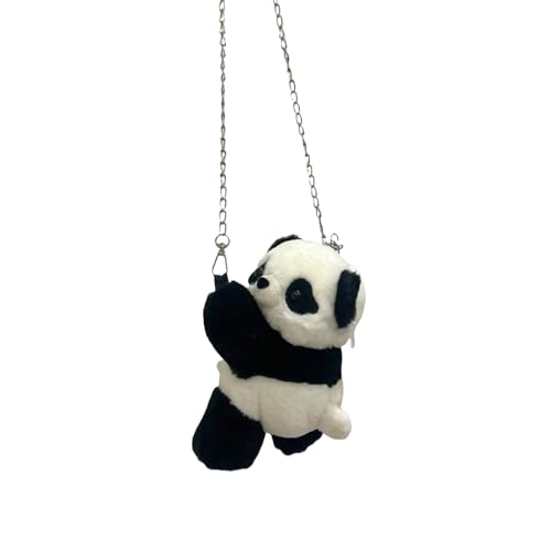 Frauen Plüsch Panda Umhängetasche Bär Umhängetasche Schöne Cartoon Rucksack Weiche Messengers Tasche Für Reise von HDOYTXXM