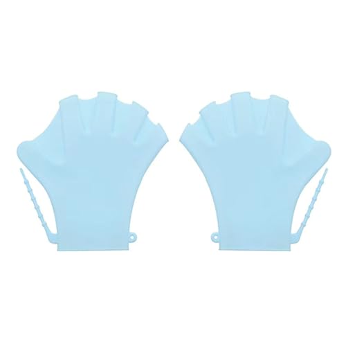 HDOYTXXM 1 Paar Silikone Schwimmtrainingshandschuh Schwimmhandschuh Schwimmhäute Finger Schwimmhandschuh Schwimmhäute Schwimmhandschuh von HDOYTXXM