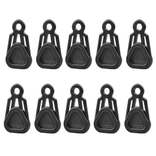 HDOYTXXM 10Pcs Baldachin Clip Schnalle Zelt Befestigungen Schwimmbad Markise Zubehör Camping Plane Clip Klemmen Markise Bungee Seil Haken von HDOYTXXM