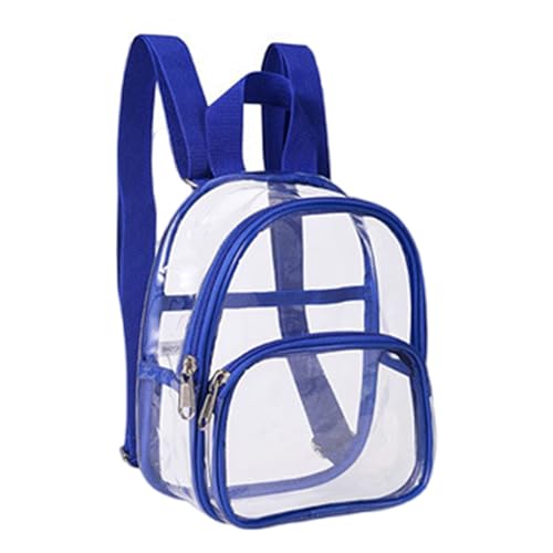 HDOYTXXM PVC Rucksack Für Damen Herren Mädchen Schüler Schulrucksack Durchsichtiger Rucksack Stadion Genehmigungsrucksack Durchsichtiger Rucksack von HDOYTXXM