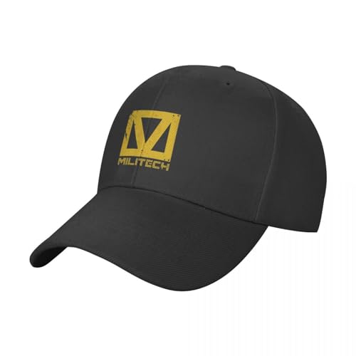 HDTVTV Baseballkappen Cyberpunk Militech Logo - Getragene Baseballkappe Vintage Sonnenhut Snap Back Hut Trucker Hutmützen für Männer Damen Weihnachten Partei Geschenk HDTVTV Baseballkappen Cyberpunk Militech Logo - Getragene Baseballkappe Vintage Sonnenhut Snap Back Hut Trucker Hutmützen für Männer Damen Weihnachten Partei Geschenk von HDTVTV