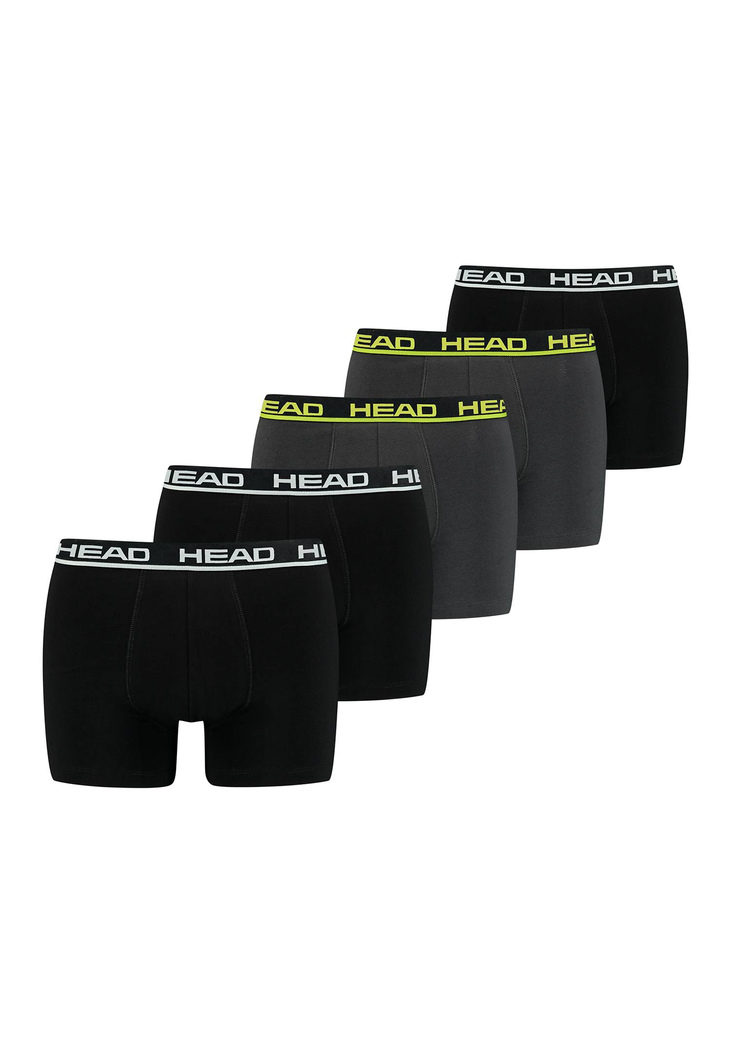 5 er Pack Head Herren Boxer Boxershorts Basic Pant Unterwäsche 5 er Pack Head Herren Boxer Boxershorts Basic Pant Unterwäsche von HEAD