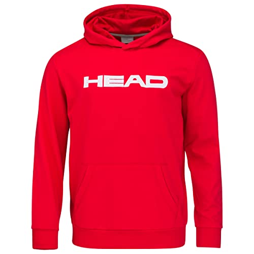 HEAD CLUB BYRON Hoodie JR, rot, 146 von HEAD