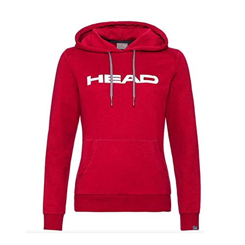 HEAD CLUB ROSIE Hoodie Women, rot/weiß, 2XL von HEAD