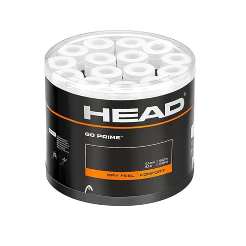 HEAD 60 Prime Overgrip, weiß, Einheitsgröße HEAD 60 Prime Overgrip, weiß, Einheitsgröße von HEAD