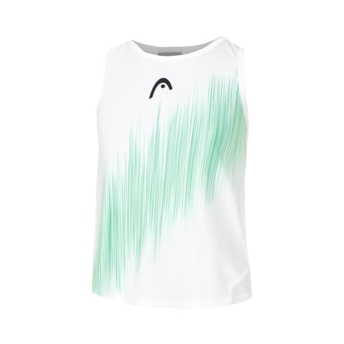 HEAD Mädchen Agility Tank Top Girls Tennis Shirt, Candy/Print Performance, 140 EU von HEAD