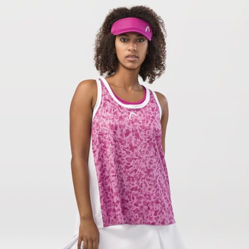 HEAD Agility Tank Top Women, Print Vision/Vivid Pink von HEAD