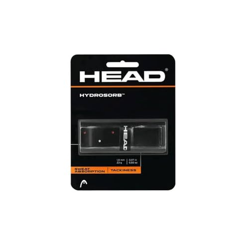 HEAD Unisex – Erwachsene Hydrosorb Griffband, Black/red, One Size HEAD Unisex – Erwachsene Hydrosorb Griffband, Black/red, One Size von HEAD